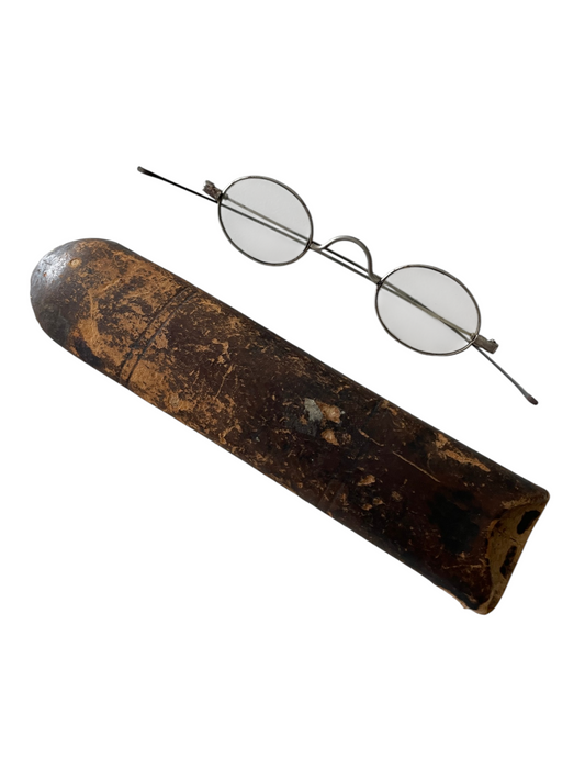 Antique Spectacles with Leather Case