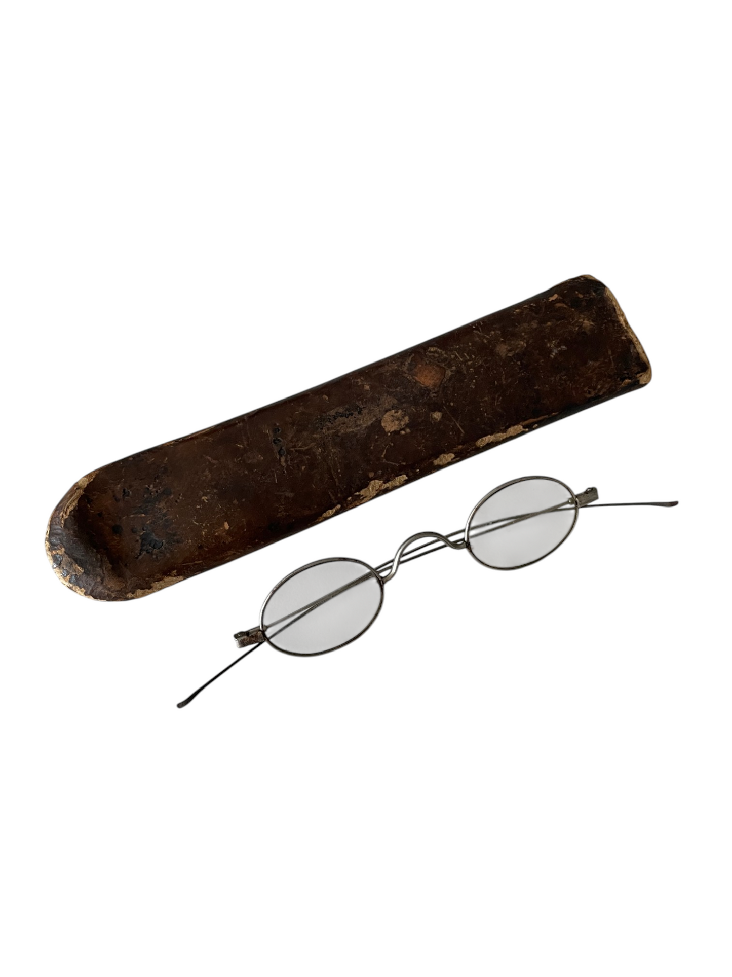 Antique Spectacles with Leather Case